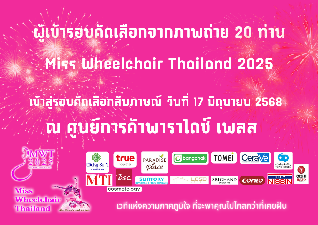 ประกาศผลผู้ผ่านเข้ารอบคัดเลือกภาพถ่ายและวิดีโอ 20 คน