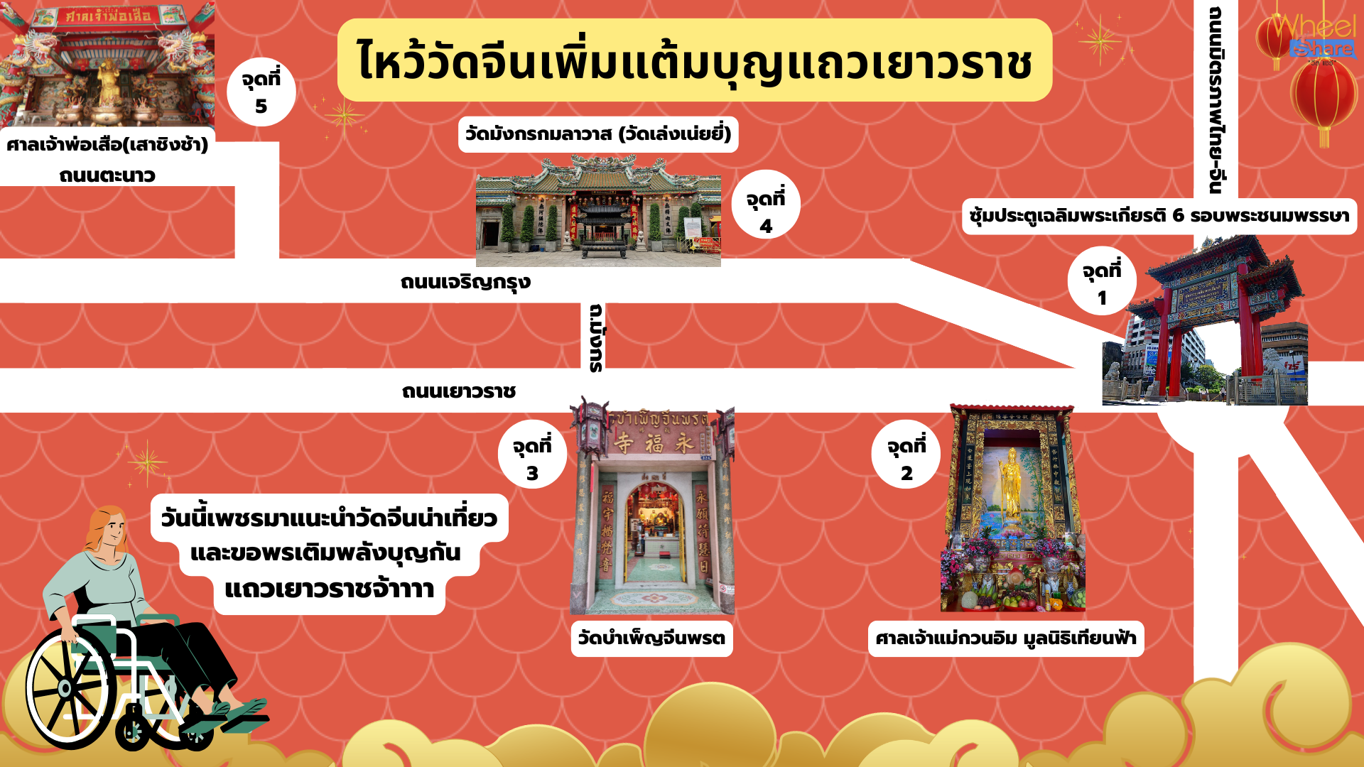 ชวนไหว้วัดจีนย่านเยาวราช